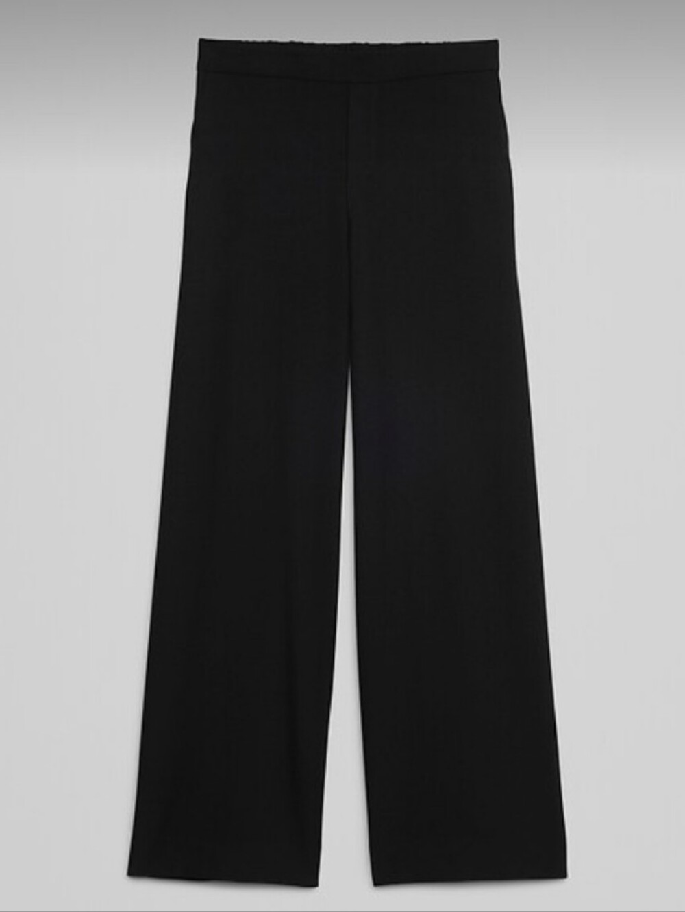 Banana Republic Black Wide-Leg Trousers